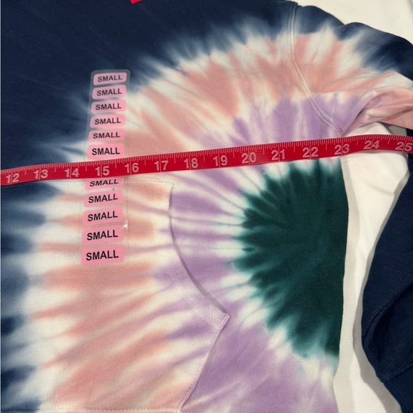 Wildfox Hadley Relaxed Fit Tie-Dye Hoodie Sweatshirt - Picture 4 of 5